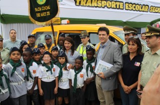 Fiscalización transporte escolar parque o'higgins santiago