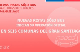 Nuevas Vías Exclusivas Gran Santiago