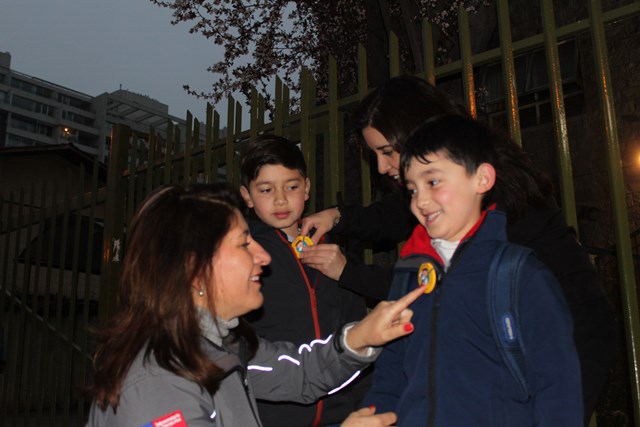 Campaña cinturón de seguridad en escolares