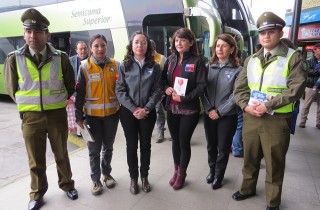 Control a buses interurbanos en Copiapó