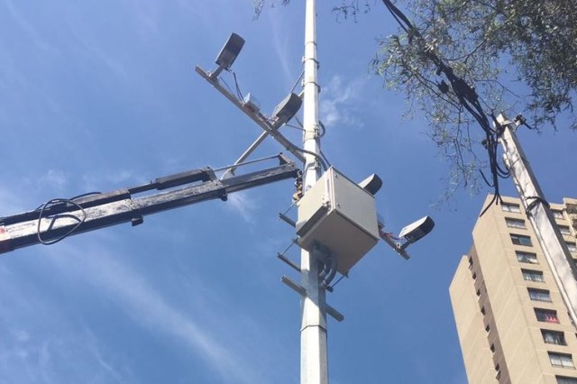 Cámaras de control en vías exclusivas