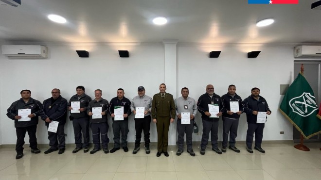 Capacitación.Carabineros